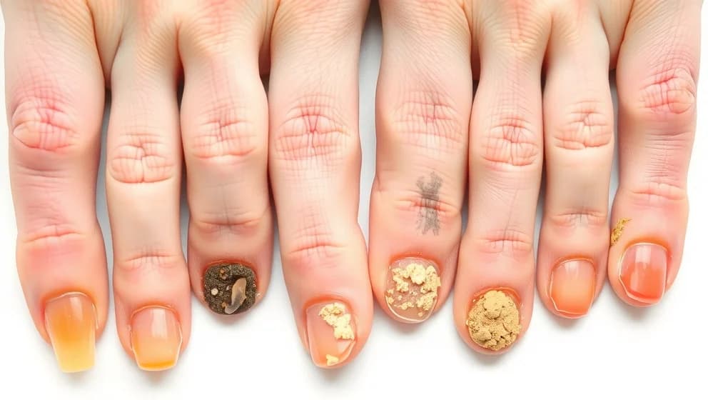 Hur ser nagelsvamp ut och känns