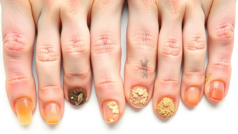 Hur ser nagelsvamp ut och känns