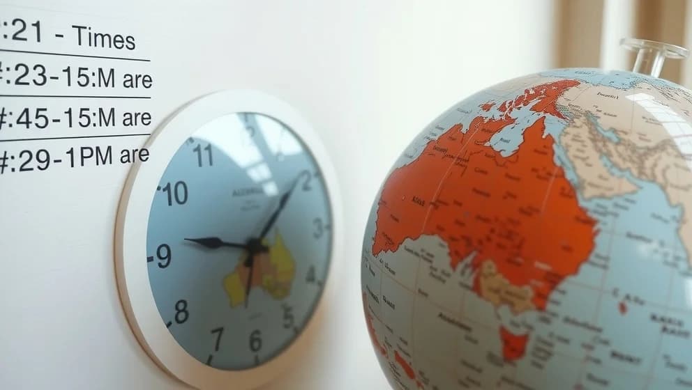 Vad är klockan i Australien just nu
